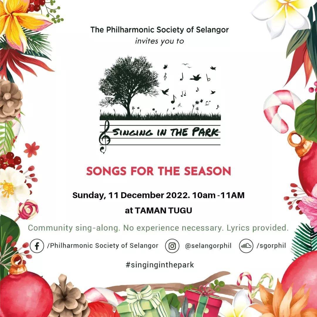 PSS Christmas Singing in the Park (Taman Tugu)
