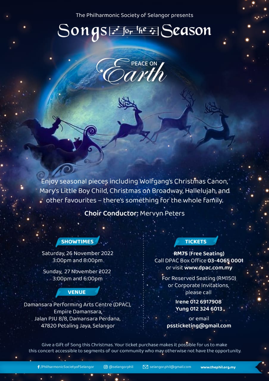 Songs for the Season 2022 - Peace on Earth Concert