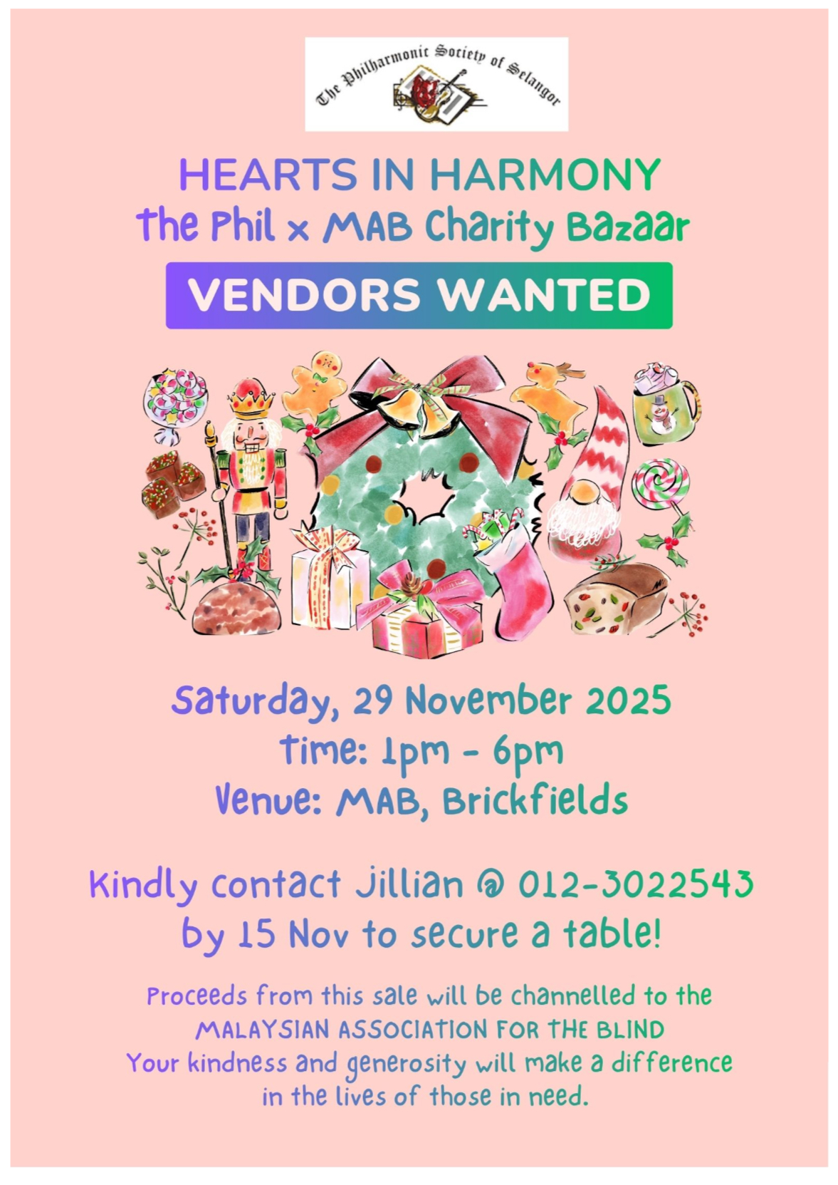 The Phil x MAB Christmas Charity Bazaar The Phil x MAB Christmas Charity Bazaar